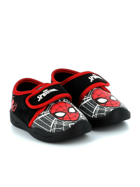 Papuci copii Negre Spiderman