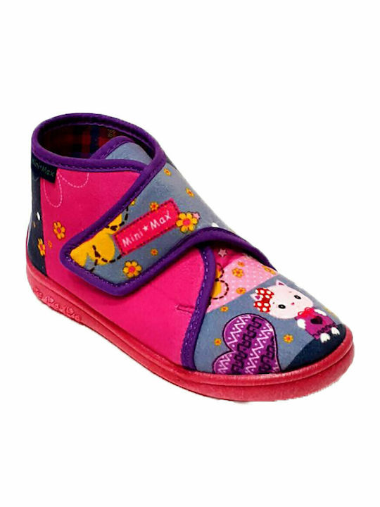 Anatomic Kids Slippers Boots Fuchsia Katty