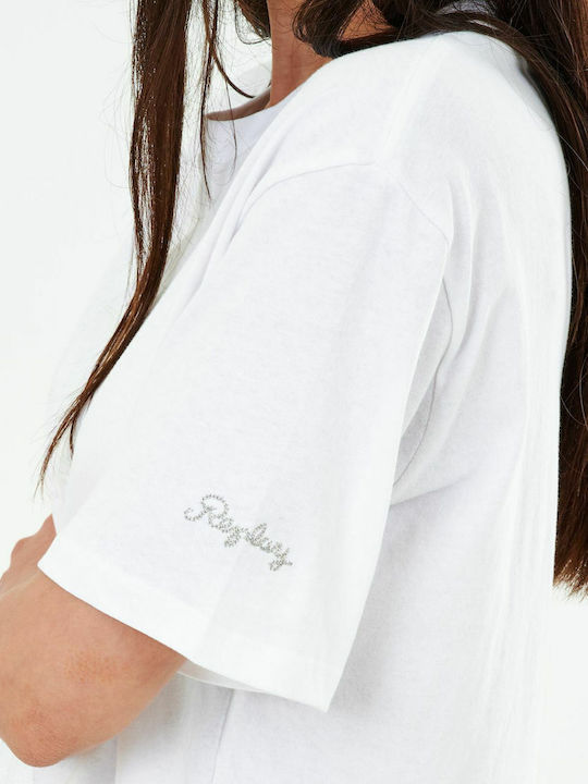 Damen T-Shirt Weiß
