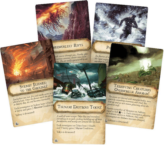 Game Expansion Eldritch Horror: Cities in Ruin 14+ years Fantasy Flight