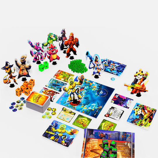 Board Game King of Tokyo: Monster Box for 2-6 Players 8+ Years Old (EN) Iello