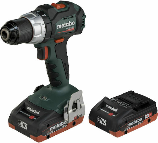 Metabo BS 18 LT BL Δραπανοκατσάβιδο Μπαταρίας Brushless 18V 2x4Ah