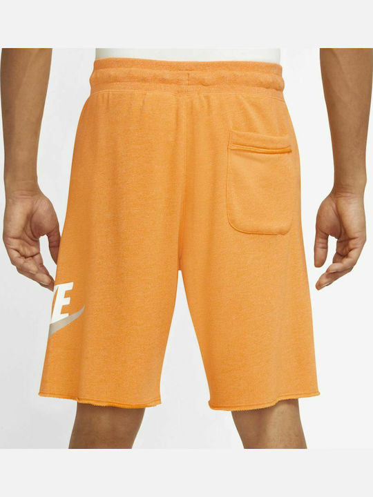 Classic Essentials Men's Athletic Shorts Orange