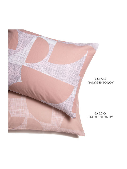 Melinen Coretta Σετ Σεντόνια Μονά 170x270εκ. Blush (3τμχ)