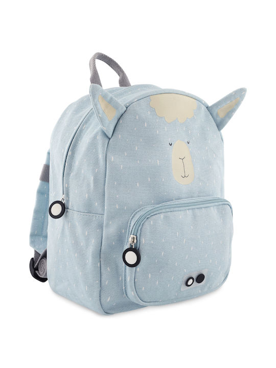 Trixie Mr Alpaca Schulranzen Rucksack Kindergarten Hellblau