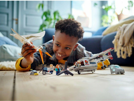 LEGO Jurassic World Quetzalcoatlus Plane Ambush For 7+ Years