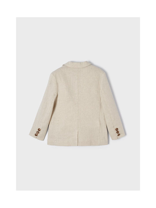 Mayoral Kids Blazer short Beige