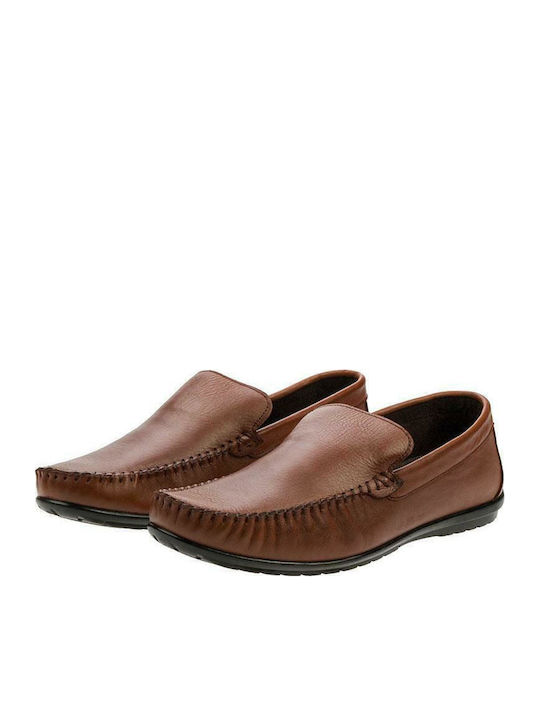 Men's Leather Loafers Tabac Brown