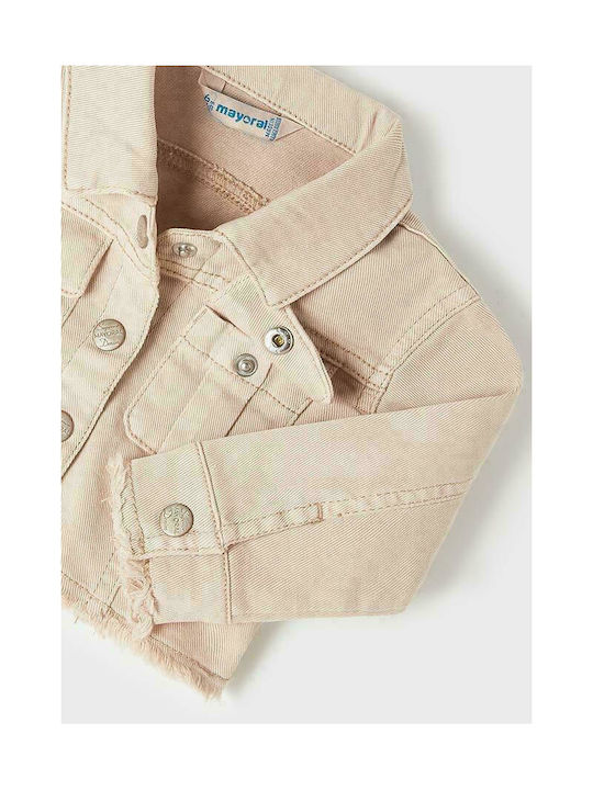 Mayoral Kids Casual Jacket short Beige