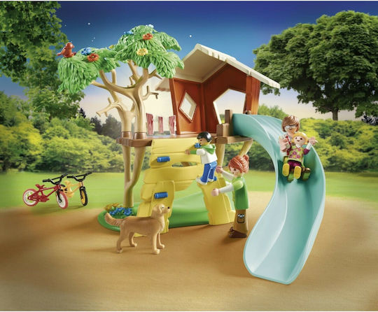 Playmobil Family Fun Treehouse with Slide for 4-10 years old