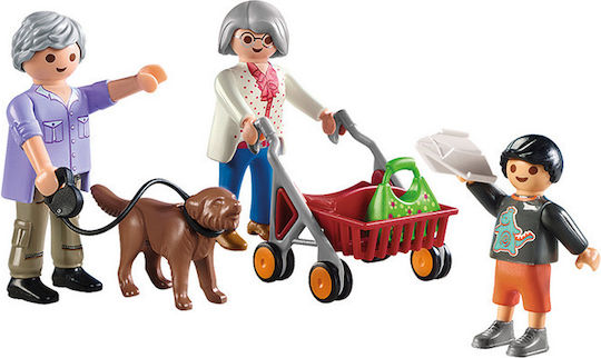Playmobil Живот в града Дядо и Баба с Внуче за 4-10 години