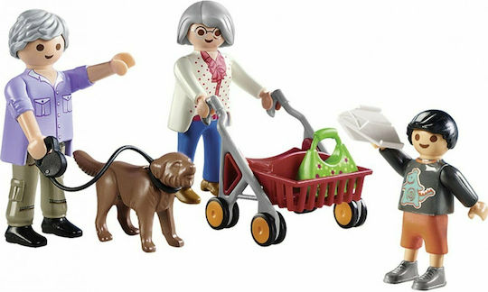 Playmobil Живот в града Дядо и Баба с Внуче за 4-10 години