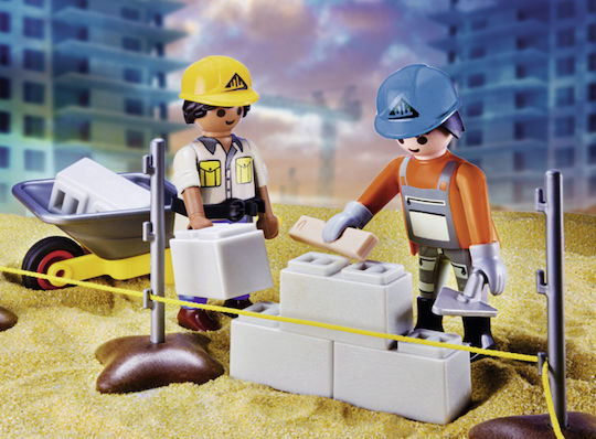 Playmobil Carry Case City Action Construction Set for 4-10 years old