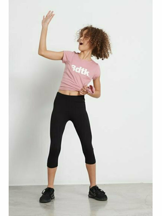 Kids Legging Sports Long Black