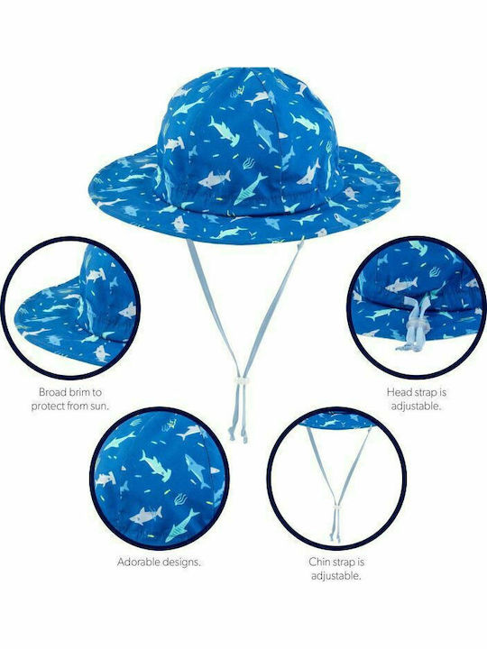 Stephen Joseph Palarii copii Bucket Tesatura Shark Albastru