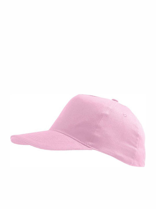 Sol's Kids' Hat Jockey Fabric Sunny Pink