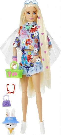 Barbie Flower Power Κούκλα Extra για 3+ Ετών
