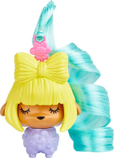 Barbie Pet & Fashion Pack Doll Clothes Extra Lamb Zipper Hoodie & Hair Accessories for 3+ years+ Years