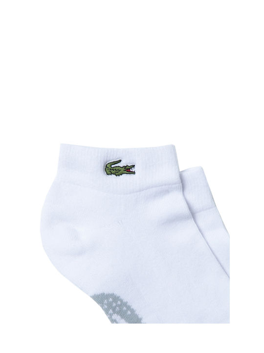 Lacoste Ανδρικές Μονόχρωμες Κάλτσες Λευκές