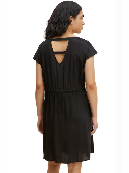 Tom Tailor Summer Mini Dress Black