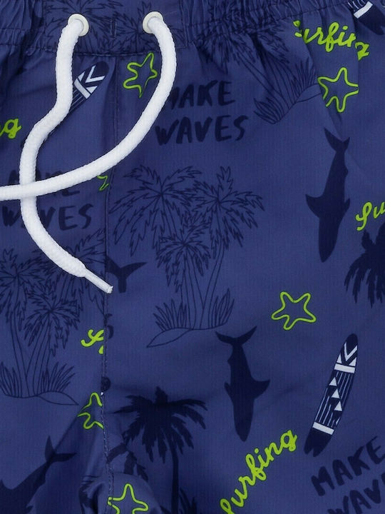 Funky Kids Swimwear Swim Shorts Navy Blue
