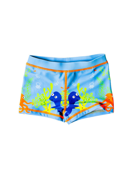 Joyce Kinder Badeanzug Badeshorts Hellblau