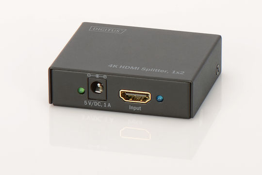 Digitus DS-46304 1 είσοδος/2 έξοδοι HDMI Splitter