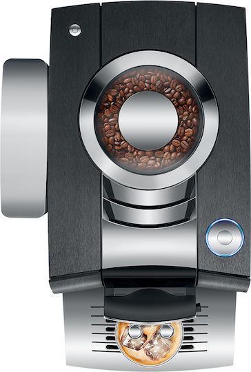 Jura Z10 Signature Line Automatic Espresso Coffee Machine 1450W Pressure 15bar with Grinding Burrs Aluminium Dark Inox 15368