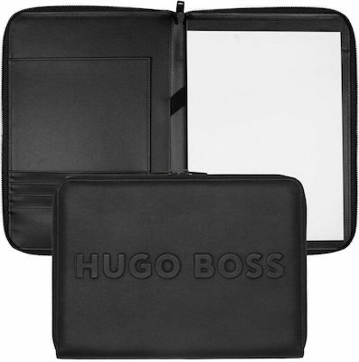 Hugo Boss Ντοσιέ Συνεδρίου για Χαρτί A5 Μαύρο Label Black