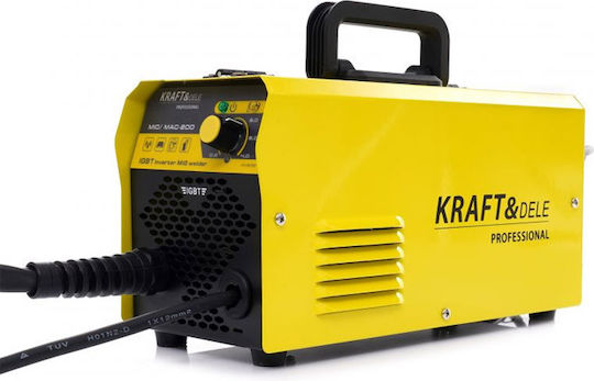 Kraft & Dele Електрожен Inverter MAG / MIG с Максимален Ток на Заваряване 200Спецификация