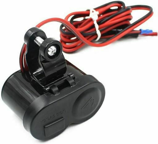 Waterproof Motorcycle Charger 1.5A with Port: 1xUSB and Lighter