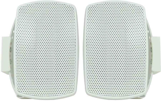 Adastra BH3-W Passive Wall-Mount Installation Speakers 30W Pair 10.7x10.2x16.4cm White