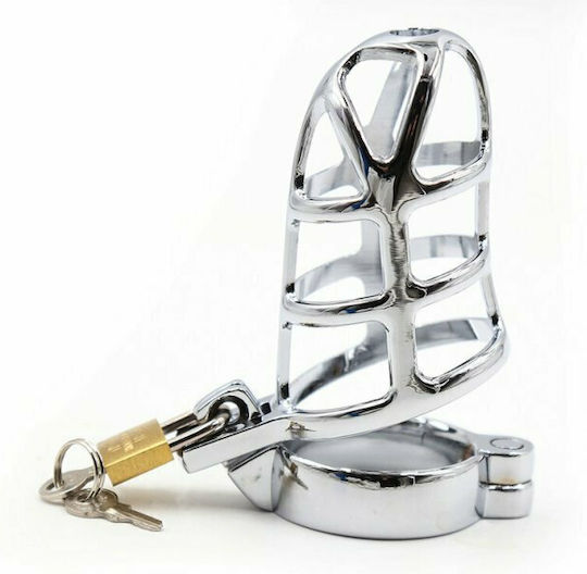 Ohmama Peniskäfig in Silber Farbe
