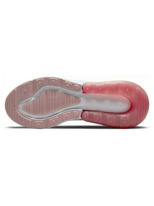 Nike Παιδικά Sneakers Max 270 Gs Slip-on White / Pink Salt / Pink Glaze