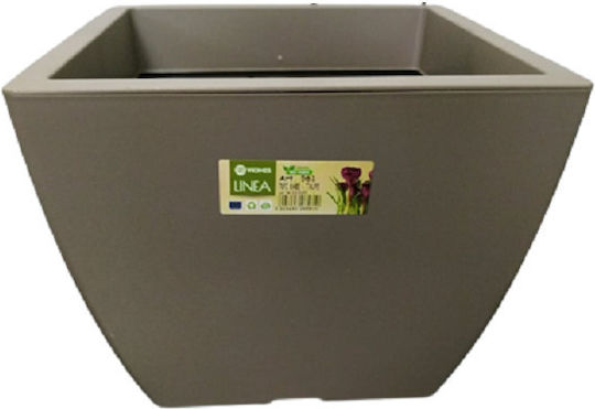Viomes Linea 561 Plant Pot Plastic Gray