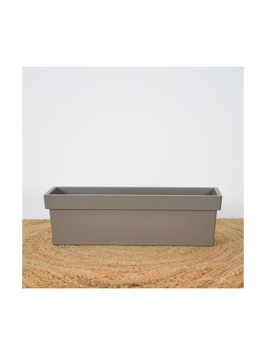 Viomes Linea 823 Planter Box 58x17cm Taupe