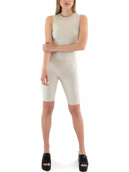 Love Frauen Fahrrad Leggings Gray