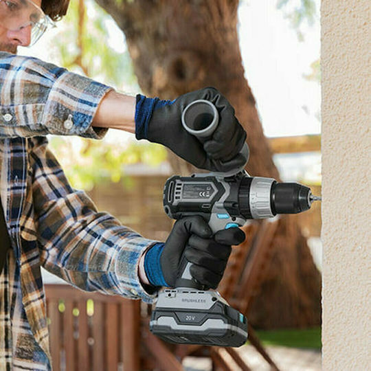 Cecotec CecoRaptor Perfect Impact Drill 2020 Ultra Percussive Drill Driver Battery Brushless 20V 1x2Ah