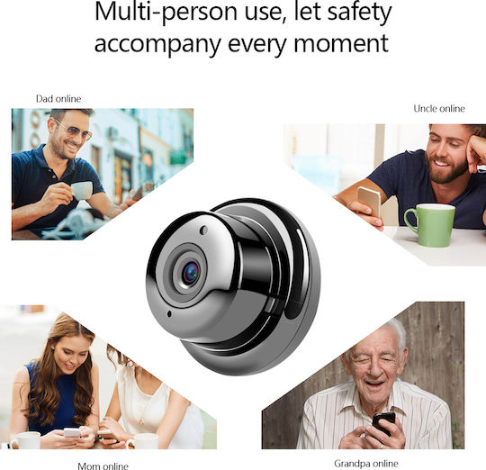 Podofo W7062EU IP Камера за наблюдение Wi-Fi HD 720P с Обектив 3.6мм