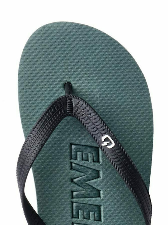 Men's Flip Flops Army Green / Black