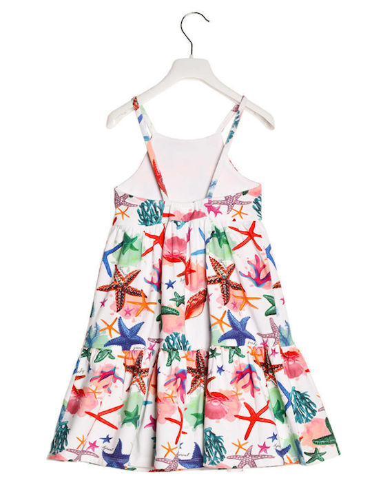 Sprint Kids Dress Sleeveless Multicolour