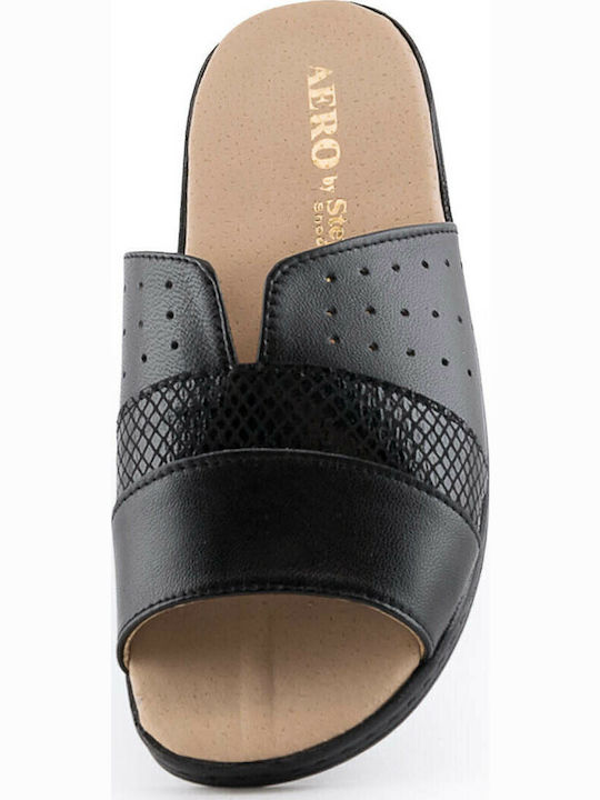 Women's Platform Wedge Sandals Black