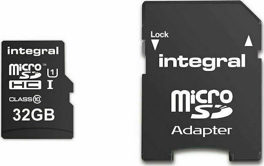 Integral Ultimapro microSDHC Klasse 10 U1 UHS-I mit Adapter