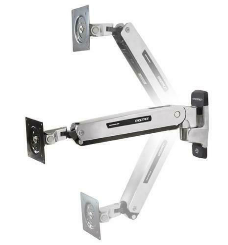 Ergotron Interactive Arm LD Wandmontiert Halterung Monitor bis 42" mit Arm Silber