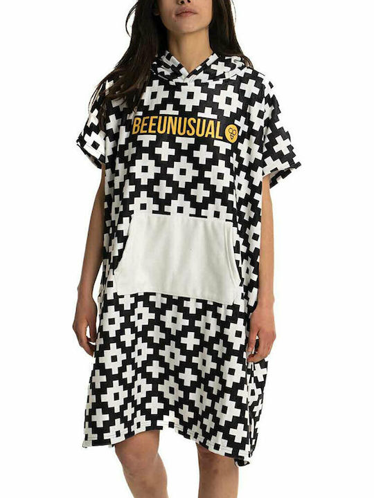 Bee. Unusual. Hanan Pacha Microfiber Beach Poncho Multicolour