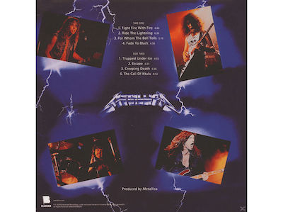 Metallica Ride Lightning 12"