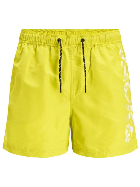 Jack & Jones Herren Badebekleidung Shorts Lime Punch