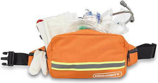 Elite Bags Emergency's Medical First Aid Small Bag Orange
