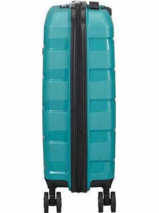 American Tourister Air Move Spinner Koffer Kabine Hart Türkis mit 4 Räder Höhe 55cm