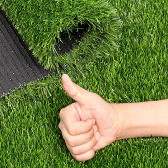 Synthetic Turf in Roll with 2m Width and 25mm Height (price per sq.m)